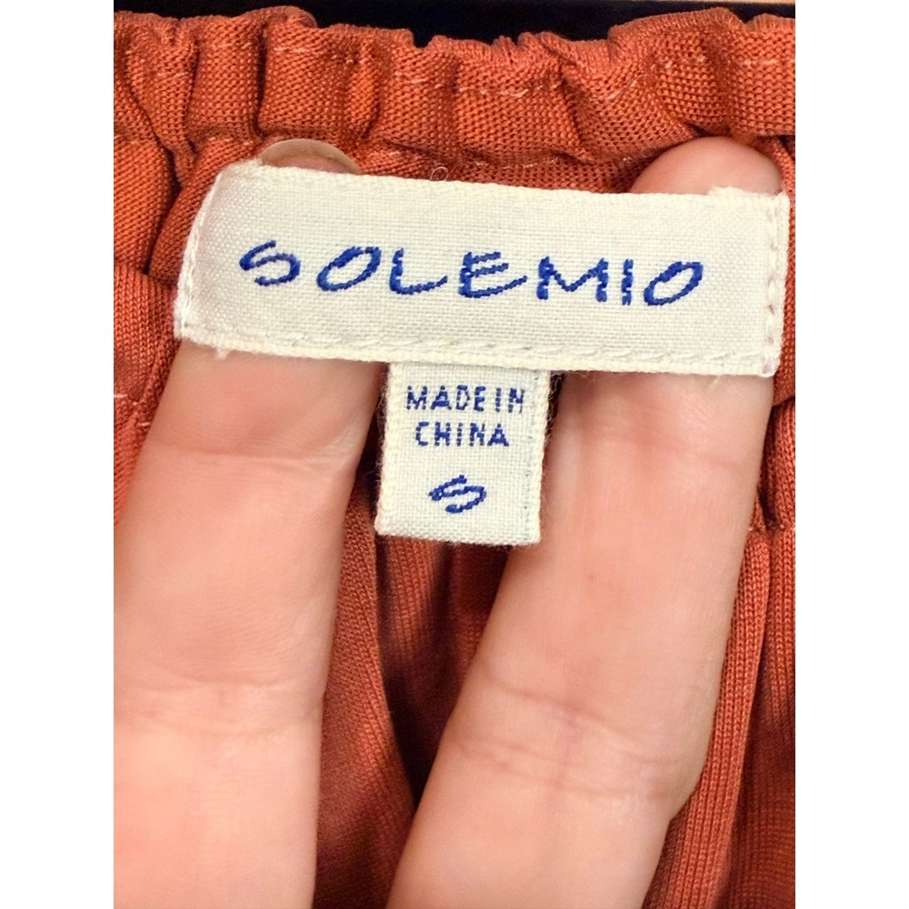 Solemio Coral Ruffle Swing Dress ๐๐บ - Picture 3 of 3